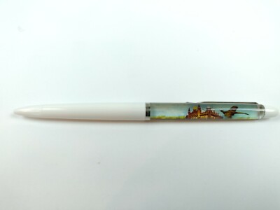VTG WORLD'S ONLY CORN PALACE SOUTH DAKOTA Floaty DENMARK ESKESEN Ballpoint Pen 