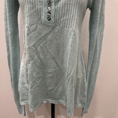 AEROPOSTALE Y2K WOMENS BABYDOLL SWEATER RIBBED TOP BELLA SWAN ELENA GILBERT LG - Picture 5 of 14