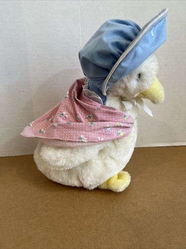 Peluche vintage EDEN Beatrix Potter Jemima charco pato 10" ¡usado! - Imagen 4 de 5