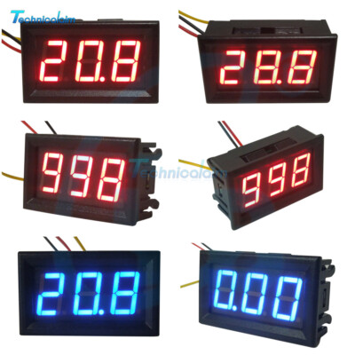 0.56'' 0.36'' DC0-300V 0-600V Digital LED display Voltmeter Voltage Meter Tester