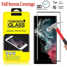 For Galaxy S25/S24/S23/S22/S21/20/Plus/Ultra/FE Tempered Glass Screen Protector