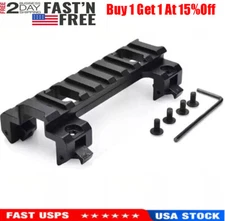 Rail Mount Adaptor - Scope Claw Mount Picatinny Rail Mount 8 Slots - Aluminumn