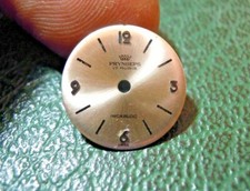 QUADRANTE PER OROLOGIO DA POLSO " PRYNGEPS " SWISS MADE 17 RUBIS INCABLOC NUOVO