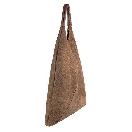 DAMEN XXL LEDER TASCHE SHOPPER Schultertasche Wildleder Velour HOBO REISE URLAUB - Bild 46 von 69