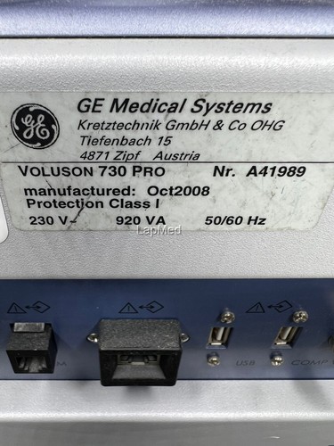 GE Voluson 730 Pro Ultraschall ultrasound (32321) - Picture 15 of 15