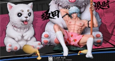 銀魂 ぎんたま Lust hubさかたぎんときフィギュアガレージキットスタチュー Lust hub Studio GINTAMA Sakata Gintoki Resin Model Pre-order H24cm