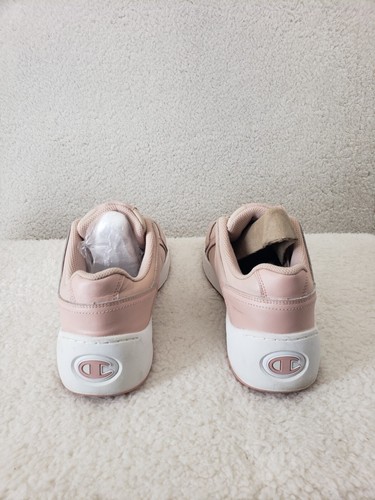 Champion Super C Court Low Mono Women Sneakers 11W Pink Low Top Comfort Shoes - Picture 15 of 19