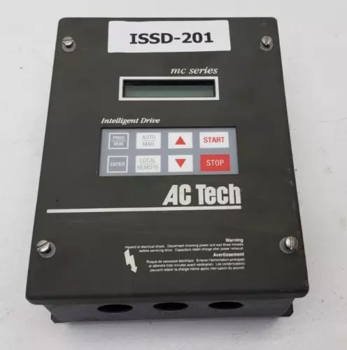AC Tech M3103SC AC Iverter Input 1 ph 120/240 out 0-230v 3ph 0.25hp