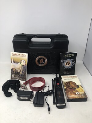 Tri-Tronics Field 90 Dog Training System W/transmitter Collar Device Tested Vtg