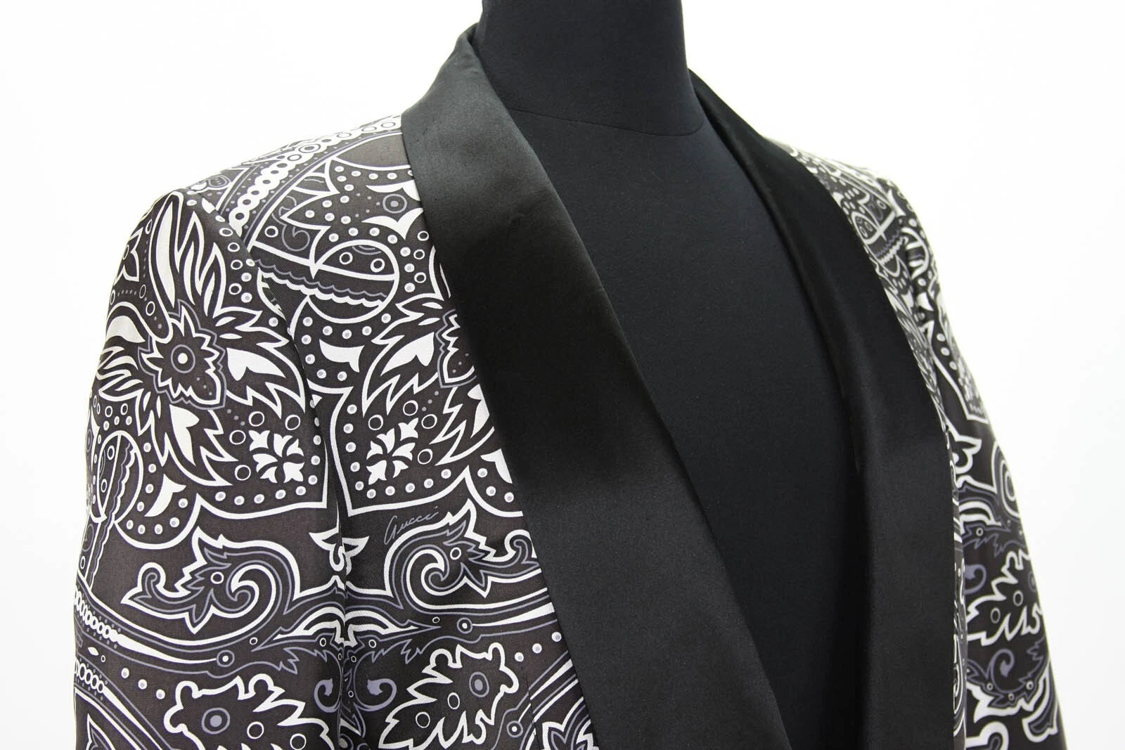 Giacca blazer Tom Ford per Gucci uomo seta cocktail primavera 2004 It 48 L US 38 L