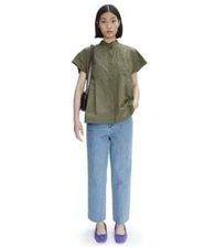 A.P.C. Dory Top, Vert, Size 34 $270