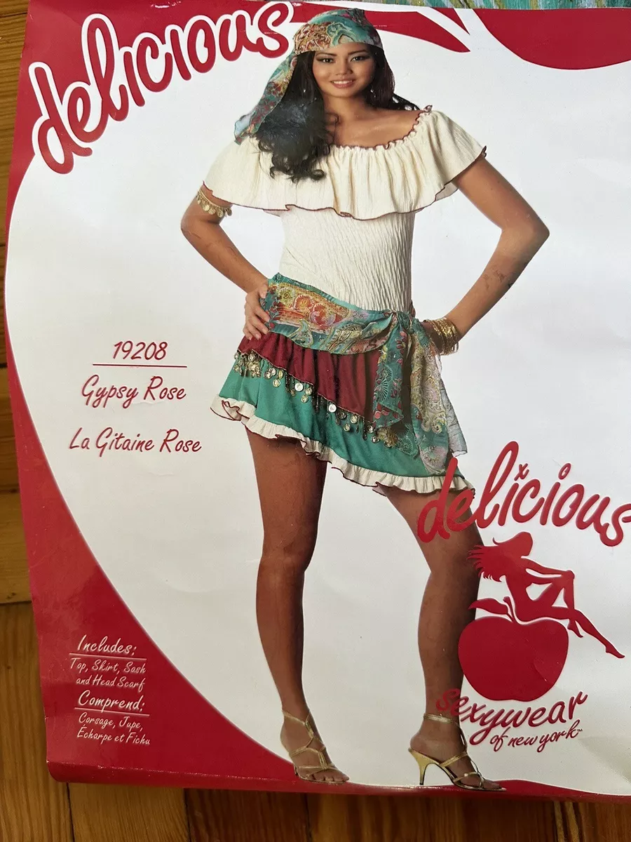 Delicious Sexywear of New York Gypsy Rose costume 19208 size S M