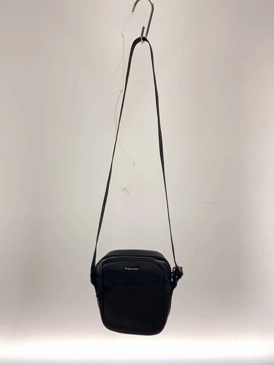 Sac bandoulière Supreme 23AW CUIR BANDOULIÈRE noir SOLIDE occasion