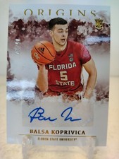BALSA KOPRIVICA /99 RED AUTO 2021-22 Panini Chronicles Draft Origins ROOKIE