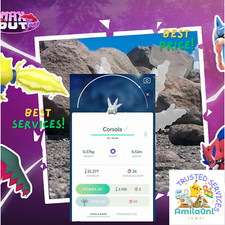 Pokémon go✿✿Shiny Galarian Corsola Galarian✿PTC