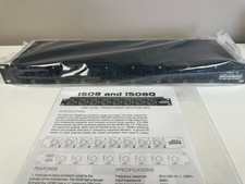 Whirlwind ISO8 8 Channel Rack mount Line Level Audio isolation Balancer Black