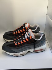 Nike Air Max 95 Black Aquamarine Turf Orange ...