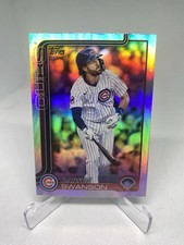 2025 Topps Series 1 Dansby Swanson RAINBOW FOIL Cubs