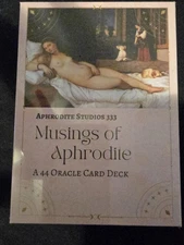 Musings of Aphrodite Oracle Deck – Kickstarter #77 Final Edition Unopened/Sealed