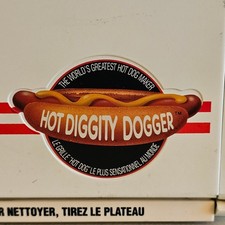 Vintage Hot Diggity Dogger Hot Dog Toaster HD 2121 Concepts Electronix 1998
