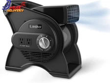 12” Utility Fan Job Site Home Use 289 CFM Pivoting High Velocity Blower Fans