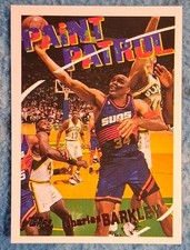Topps 1994-95 Paint Patrol Charles Barkley #109 Phoenix Suns NBA Basketball Card