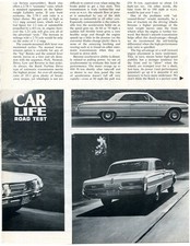 1962 Buick Wildcat Hardtop 4 Pg Road Test Lesabre
