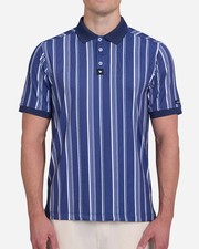 Bad Birdie Winning Streak Cobalt Men's Ridge Polo Golf Shirt NWT Size XXL