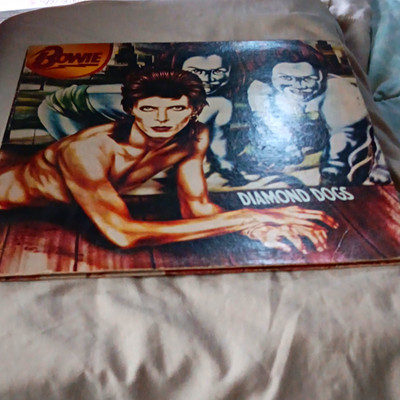 David Bowie Diamond Dogs RCA Victor 12'' Black Vinyl LP Record Rock
