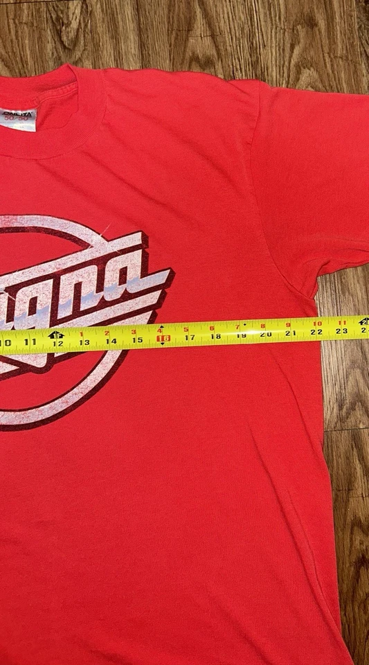 Vintage 80s Magna Cigarettes T Shirt The Strokes Logo 50/50 Oneita Tag - Image 2 of 4