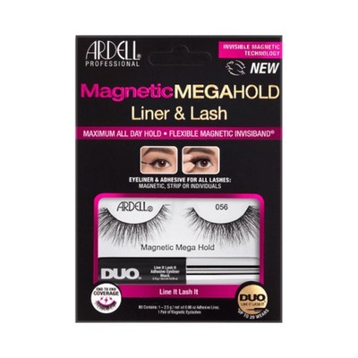 Ardell Magnetic MegaHold Lash   056 (Liner Unusable, Lashes Only)