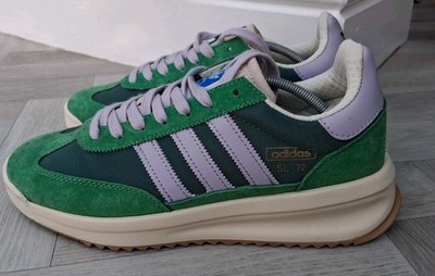 Adidas Originals SL 72 RTN BOOST Grün Weiß Turnschuhe Sneaker UK 8 / EU 42