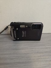 OLYMPUS Tough TG-820 Compact Digital Camera W/ Battery Can't Charge For Parts.