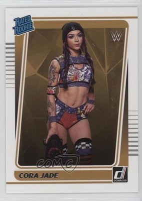 2022 Panini Chronicles WWE Donruss Rated Rookie Cora Jade #118 02l5