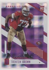 2017 Panini Unparalleled Purple 54/99 Trenton Brown #196 0gg