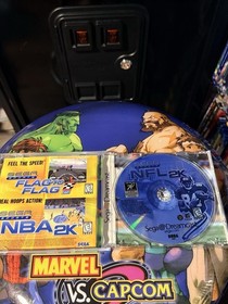 NFL2K NFL 2K Sega Dreamcast Complete W/ Manual CIB - Tested
