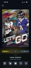 2025 Topps Chrome Lamar Jackson Base (RAW)