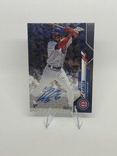 2020 Topps Chrome Robel Garcia Rookie On Card Auto Chicago Cubs RC. rookie card picture
