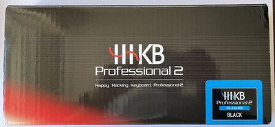 HHKB Pro 2 - Happy Hacking Pro 2 PD-KB400B Tastatur schwarz mit Legenden und Box