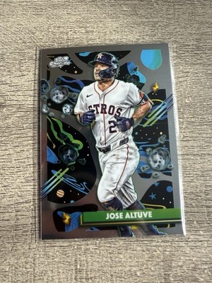 2025 Topps Cosmic Chrome Jose Altuve Houston Astros # 22