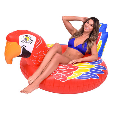 Gofloats Tropical Parrot Pool Float Party Tube - Float In Style Pt-Parrot-01