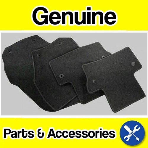 Genuine Volvo V60, V60 CC Textile Floor Mats (RHD Auto Col: Off Black)