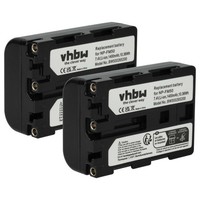 2X Akku FüR Sony Dcr-Pc115 Dcr-Pc120Bt Dcr-Pc105E Dcr-Pc110 1400Mah 7,4V