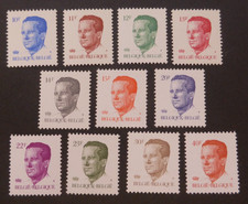 Belgium 1982 - 1992 King Baudouin - Type Velghe (MNH) Incomplete - see note