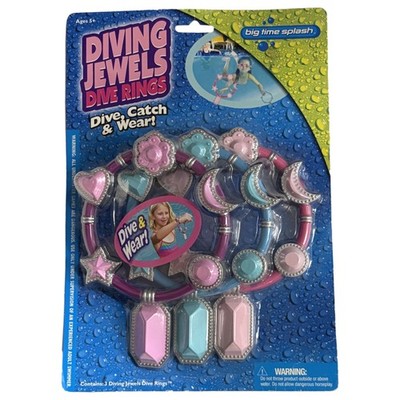Diving Jewels Dive Rings Pool Swim Toy Set of 3