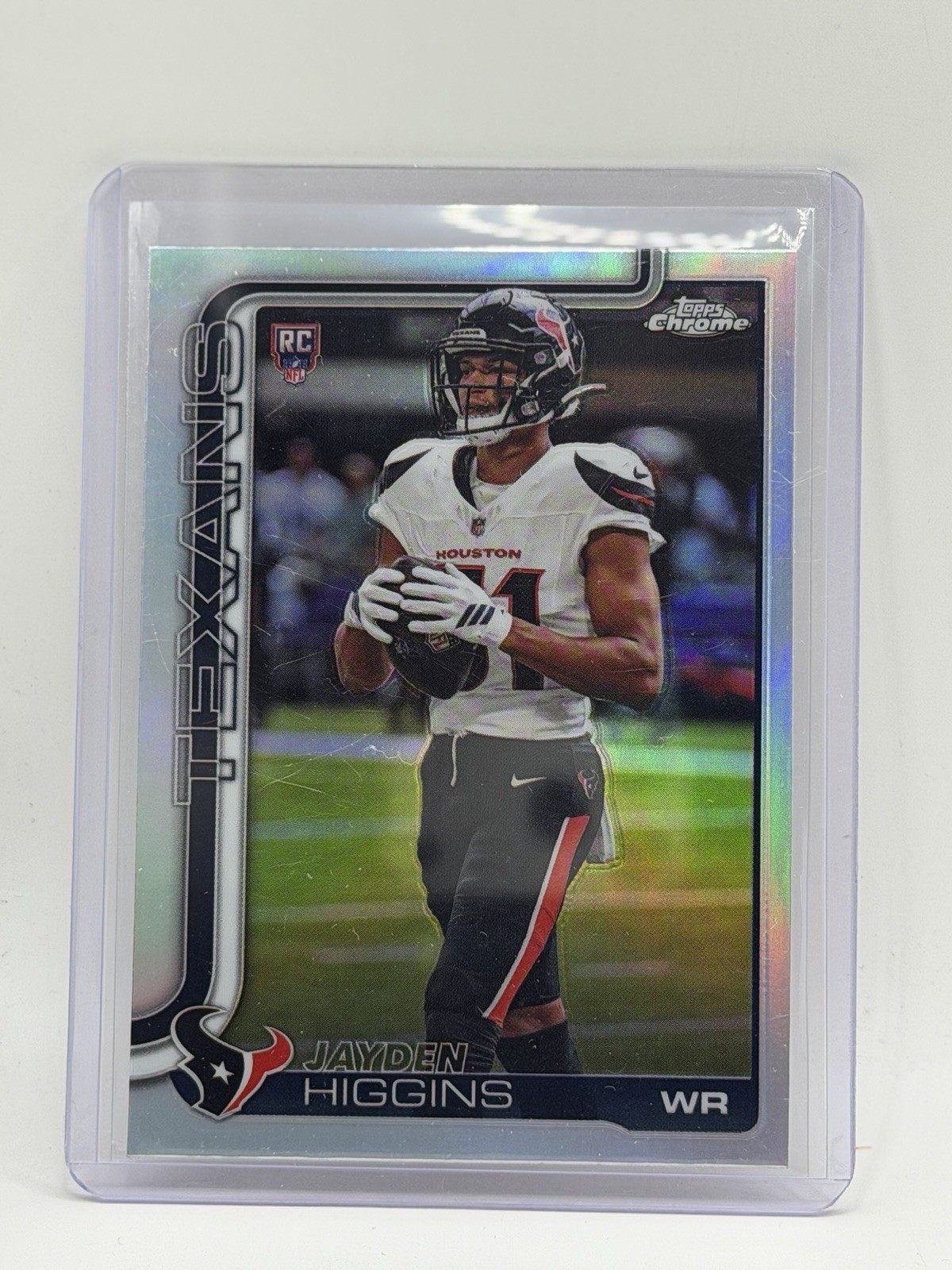 2025 Topps Chrome - Rookies Jayden Higgins #343 Refractor (RC)