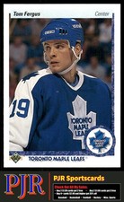 Tom Fergus 1990-91 Upper Deck #83 Toronto Maple Leafs