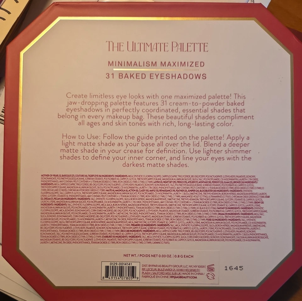 LAURA GELLER Ultimate Baked "Minimalism Maximized" Eyeshadow Palette, 31 Shades - Image 3 of 3