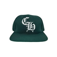 Chrome Hearts Green 6 Panel Baseball Cap