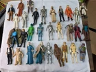 Vintage Star Wars collection 30 figures 1970's  with Darth Vader carrying case